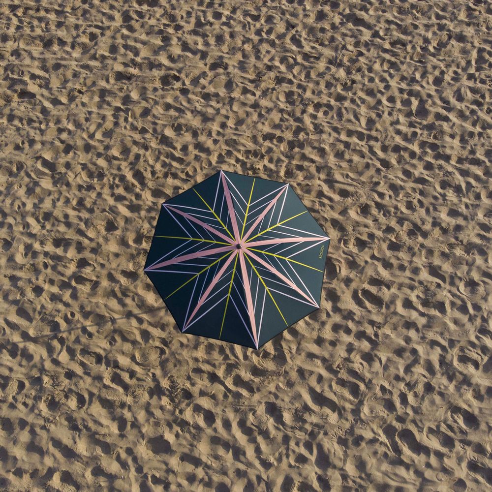 Design objects - Klaoos Stella Beach Umbrella Light Green - KLAOOS