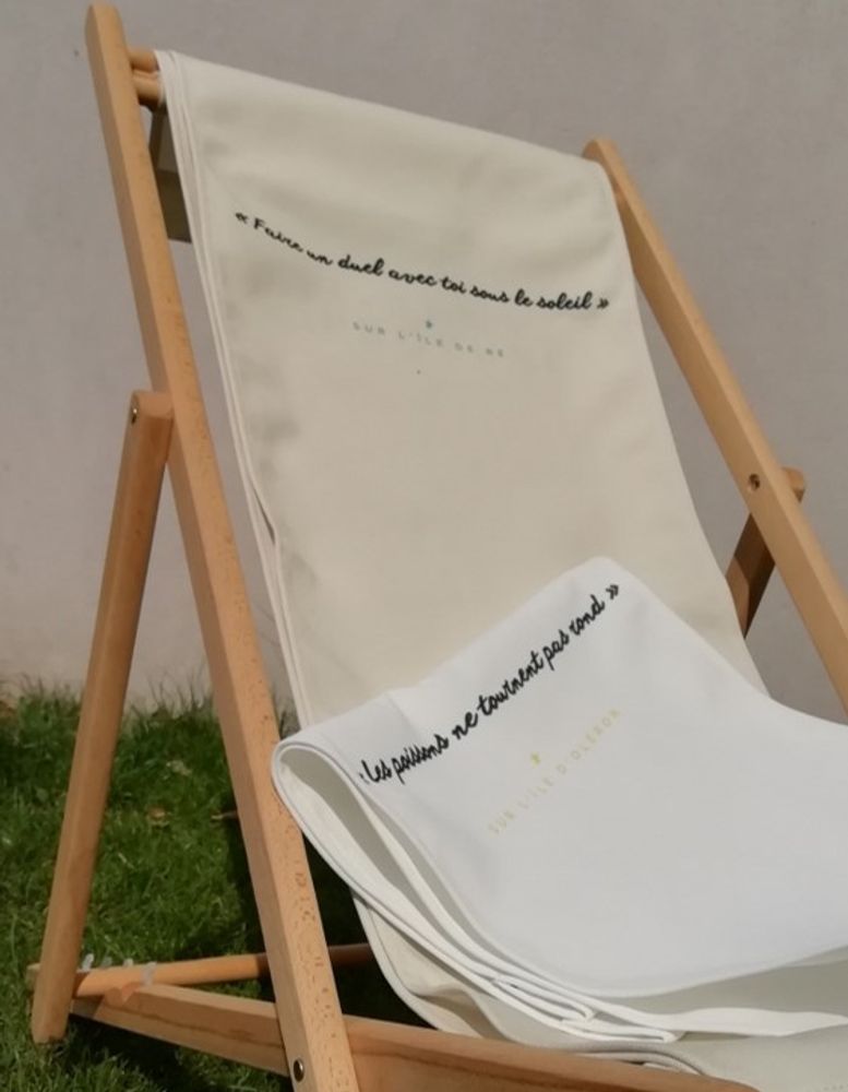 Deck chairs - Deckchairs - COAST AND VALLEY, UNE MARQUE DE LA SARL MYDITEX COMPANY