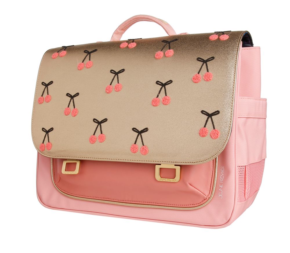 Sacs et cartables - Cartable enfant "It bag" Midi Cherry Pompon - JEUNE PREMIER