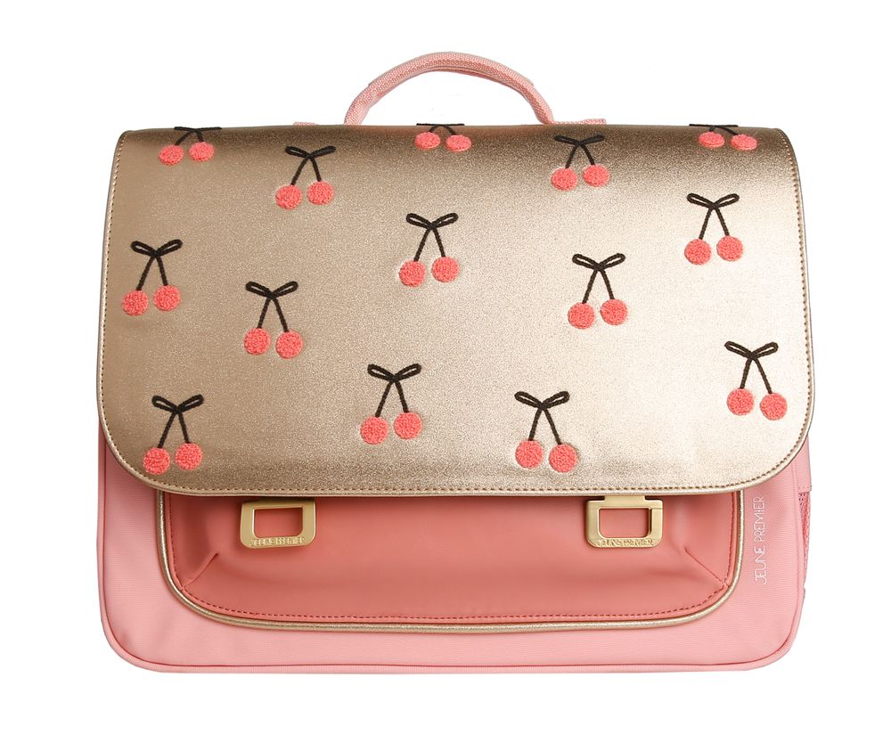 Sacs et cartables - Cartable enfant "It bag" Midi Cherry Pompon - JEUNE PREMIER
