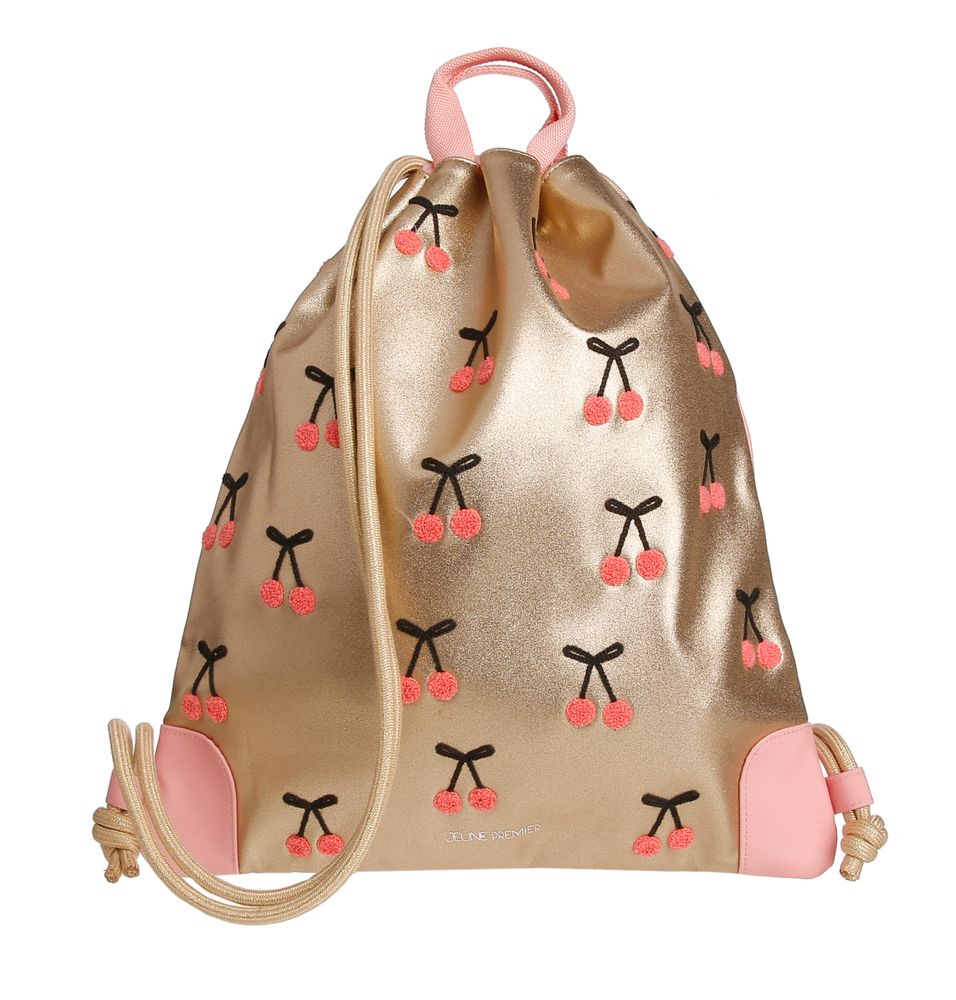 Sport bags - City bag Cherry Pompon for kids - JEUNE PREMIER