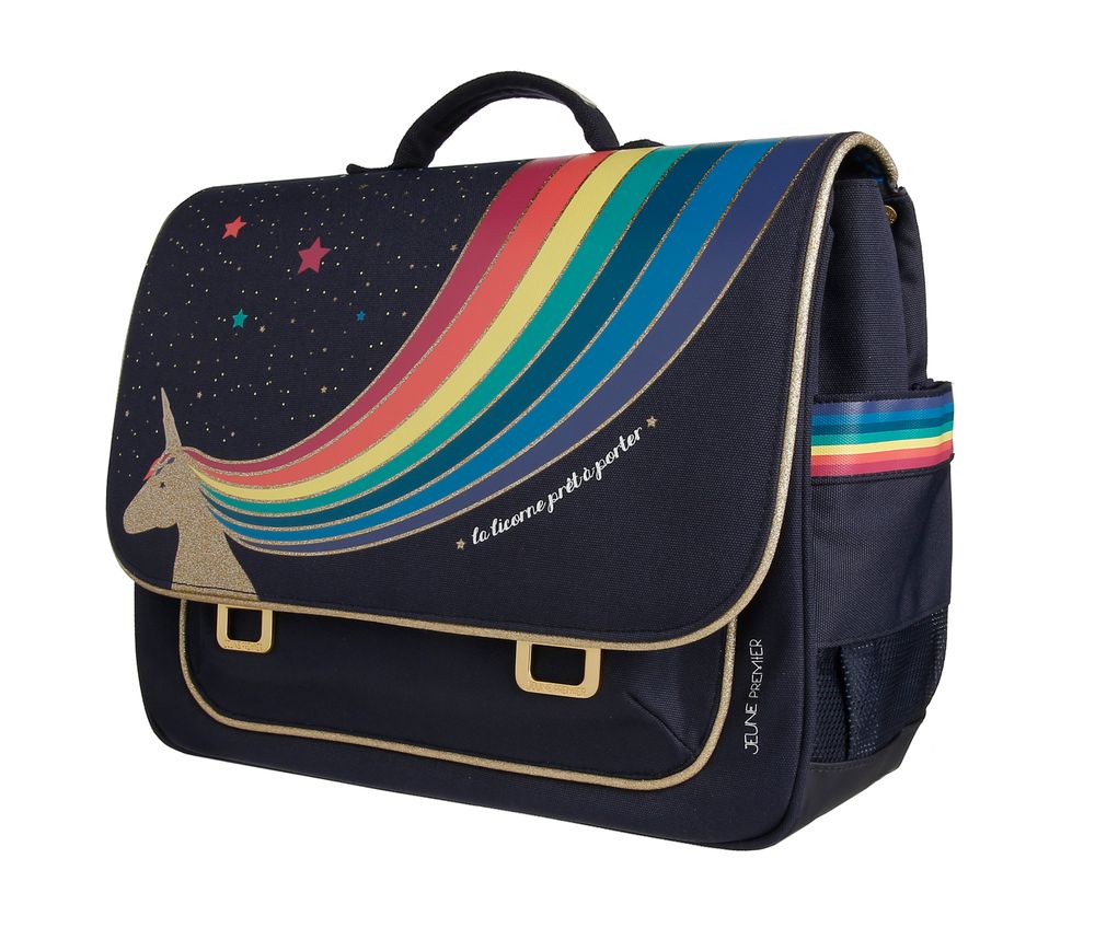 Sacs et cartables enfants - Cartable enfant "It bag" Midi Unicorn Gold - JEUNE PREMIER