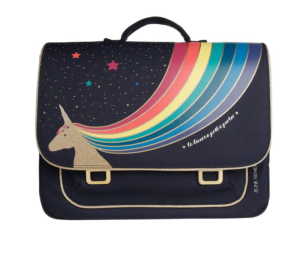 Sacs et cartables enfants - Cartable enfant "It bag" Midi Unicorn Gold - JEUNE PREMIER