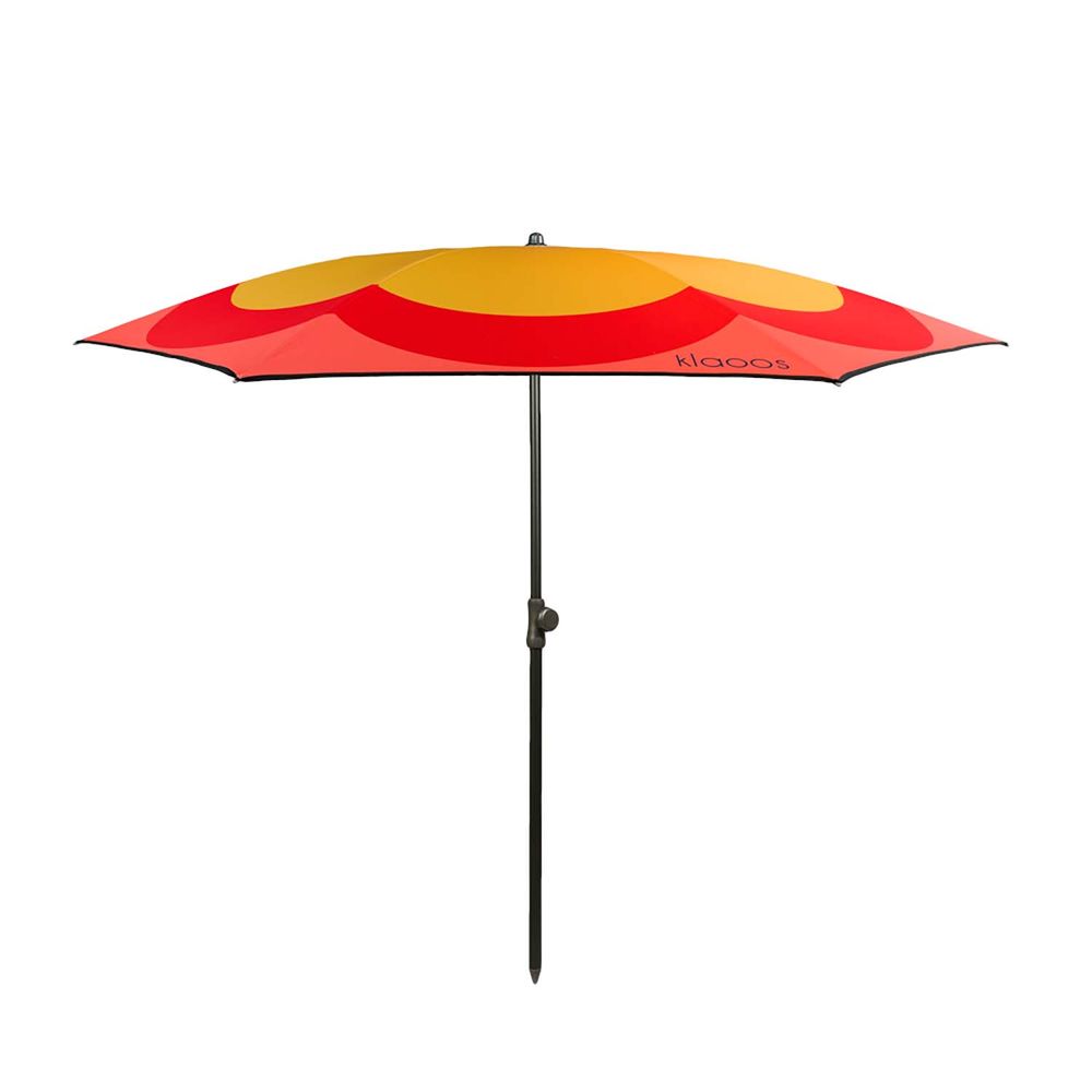 Design objects - Beach umbrella - Mustard red popgrass - Klaoos - KLAOOS