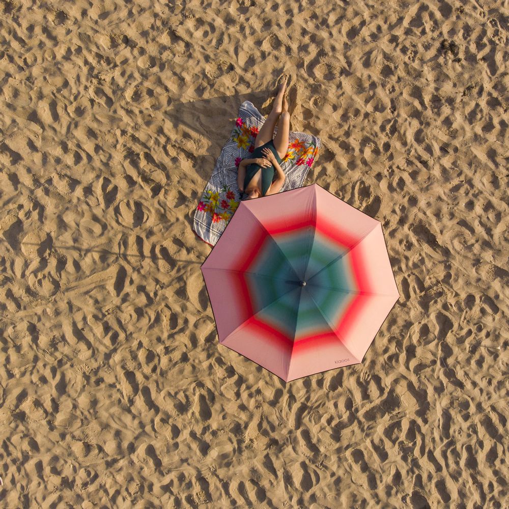 Sunshades - Beach Parasol - Watermelon Red Psyche - Klaoos - KLAOOS