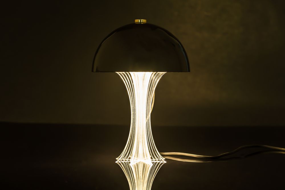 Table lamps - Mistic Nero table lamp - ZINTEH LIGHTING