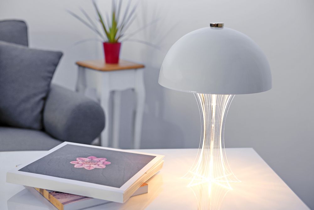 Lampes de bureau  - Mistic Bianco lampe de table - ZINTEH LIGHTING