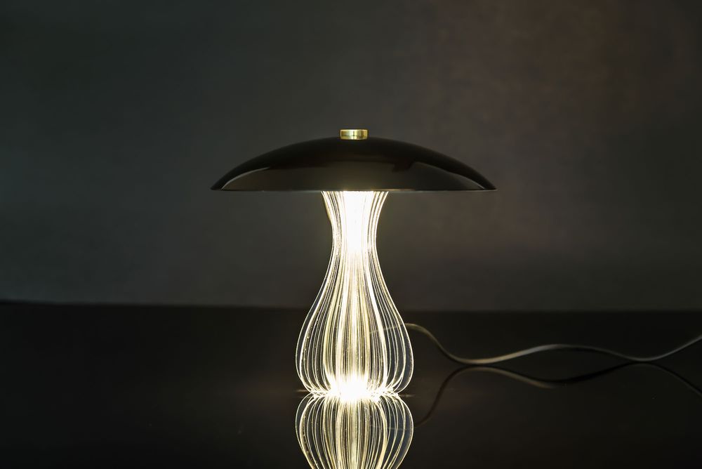 Table lamps - Epica Nero table lamp - ZINTEH LIGHTING