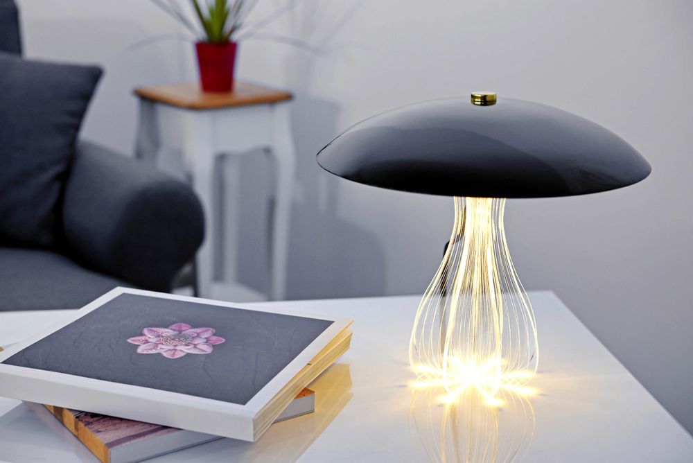 Table lamps - Epica Nero table lamp - ZINTEH LIGHTING