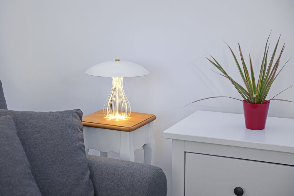 Desk lamps - Epica Bianco desk lamp - ZINTEH LIGHTING