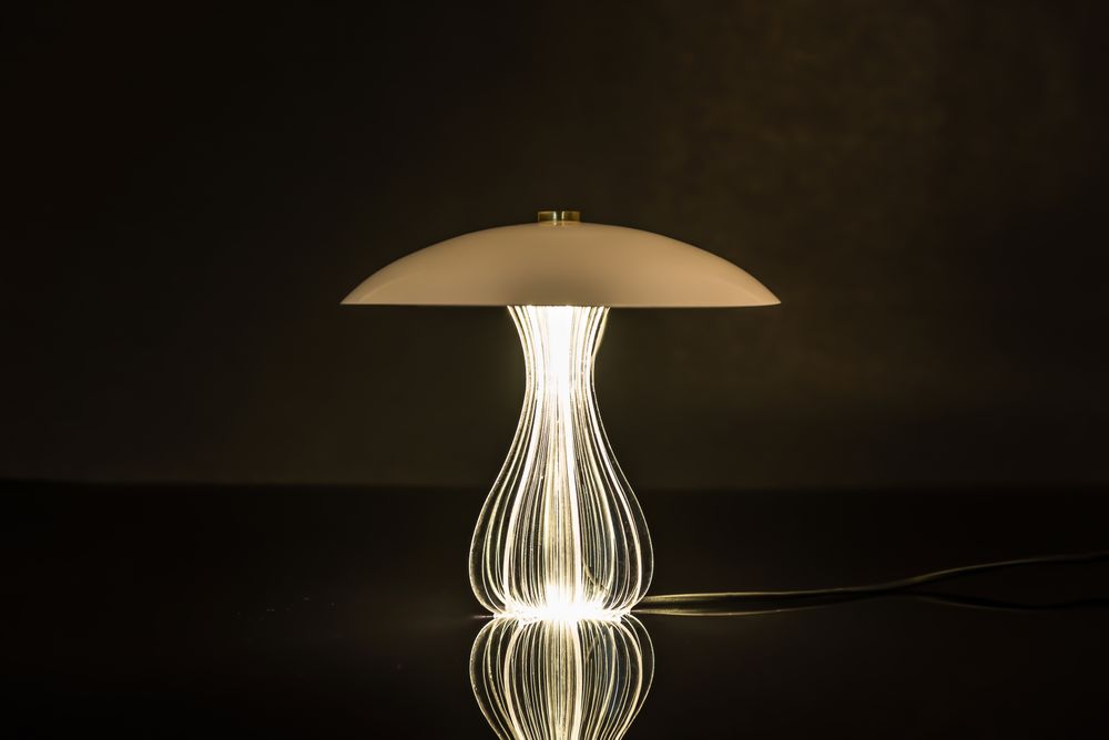 Desk lamps - Epica Bianco desk lamp - ZINTEH LIGHTING