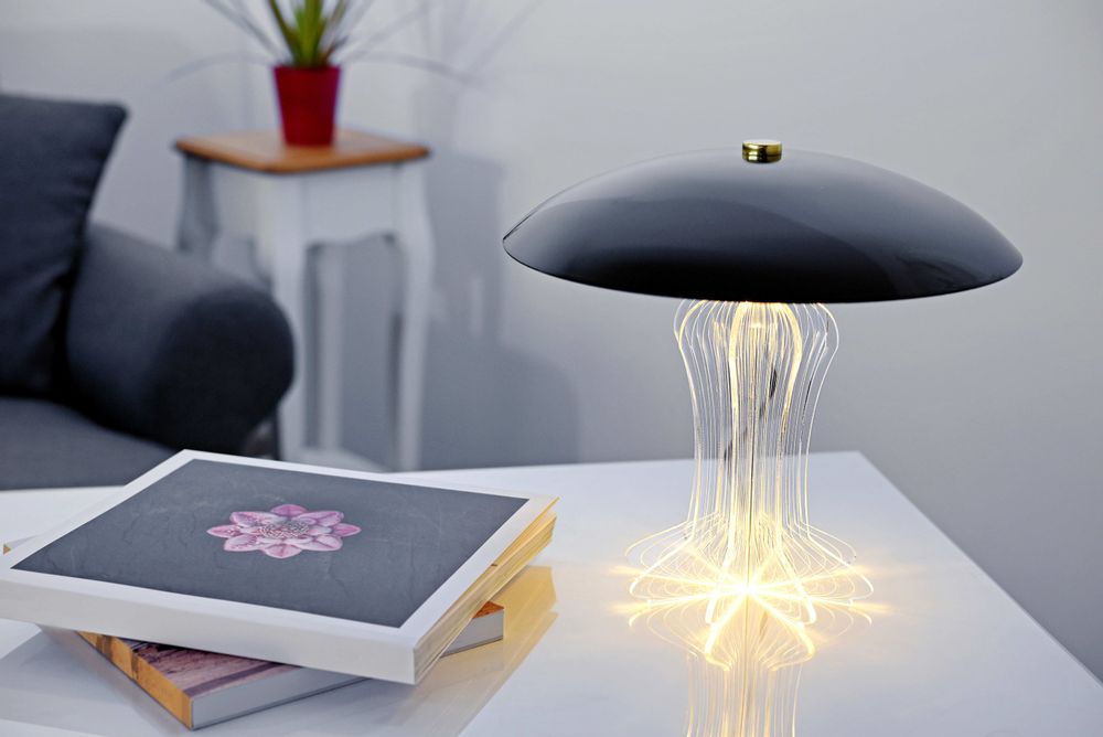 Lampes à poser - Novo Nero lampe de table - ZINTEH LIGHTING