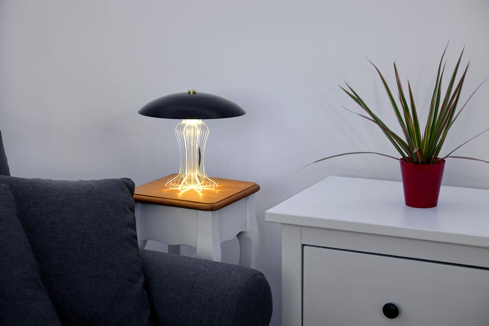 Lampes à poser - Novo Nero lampe de table - ZINTEH LIGHTING