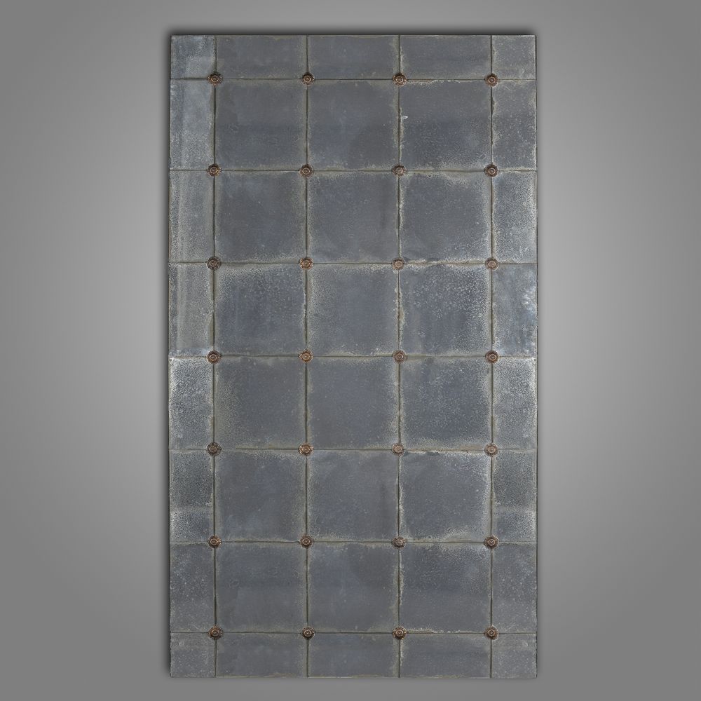 Miroirs - Miroir de Café avec Rosaces en Laiton -100 x 175 - ATELIERS C&S DAVOY