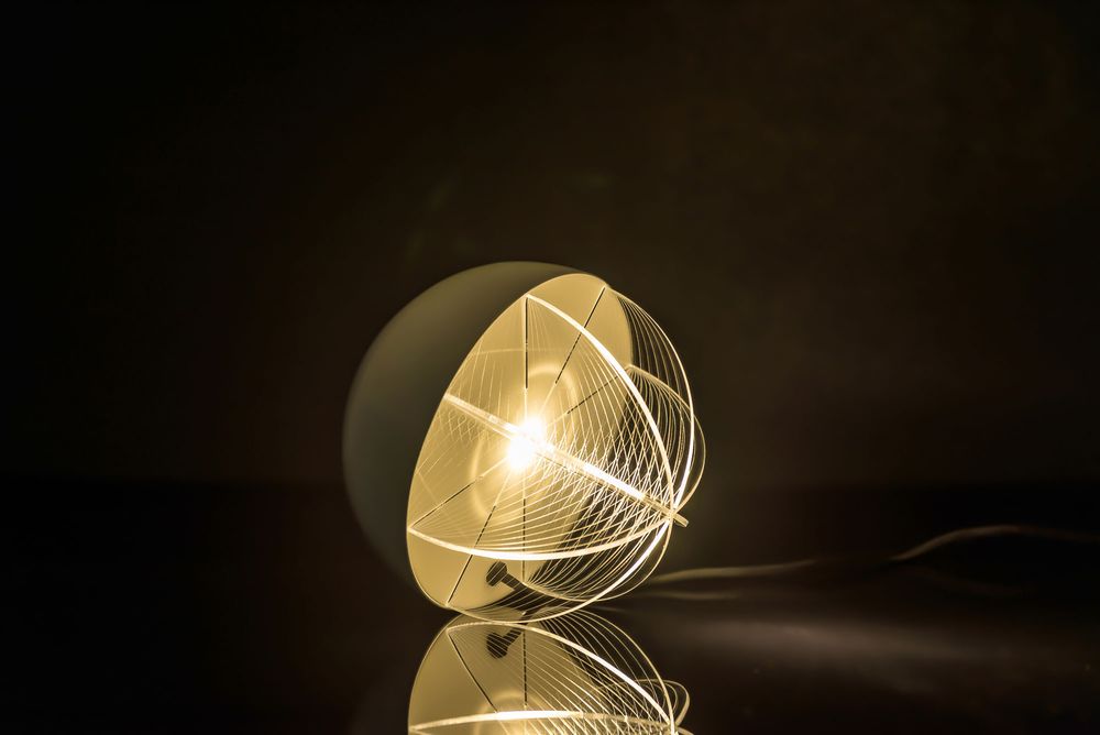 Lampes de table - Oblò Bianco lampe de table - ZINTEH LIGHTING
