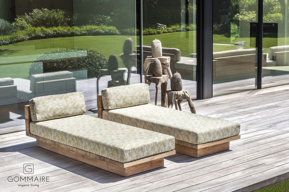 Deck chairs - Sun lounger Magnus - GOMMAIRE