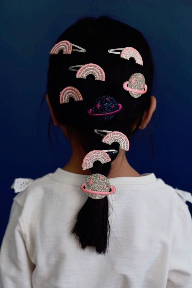 Accessoires cheveux - Barrettes Glitter & Tulle - LUCIOLE ET PETIT POIS