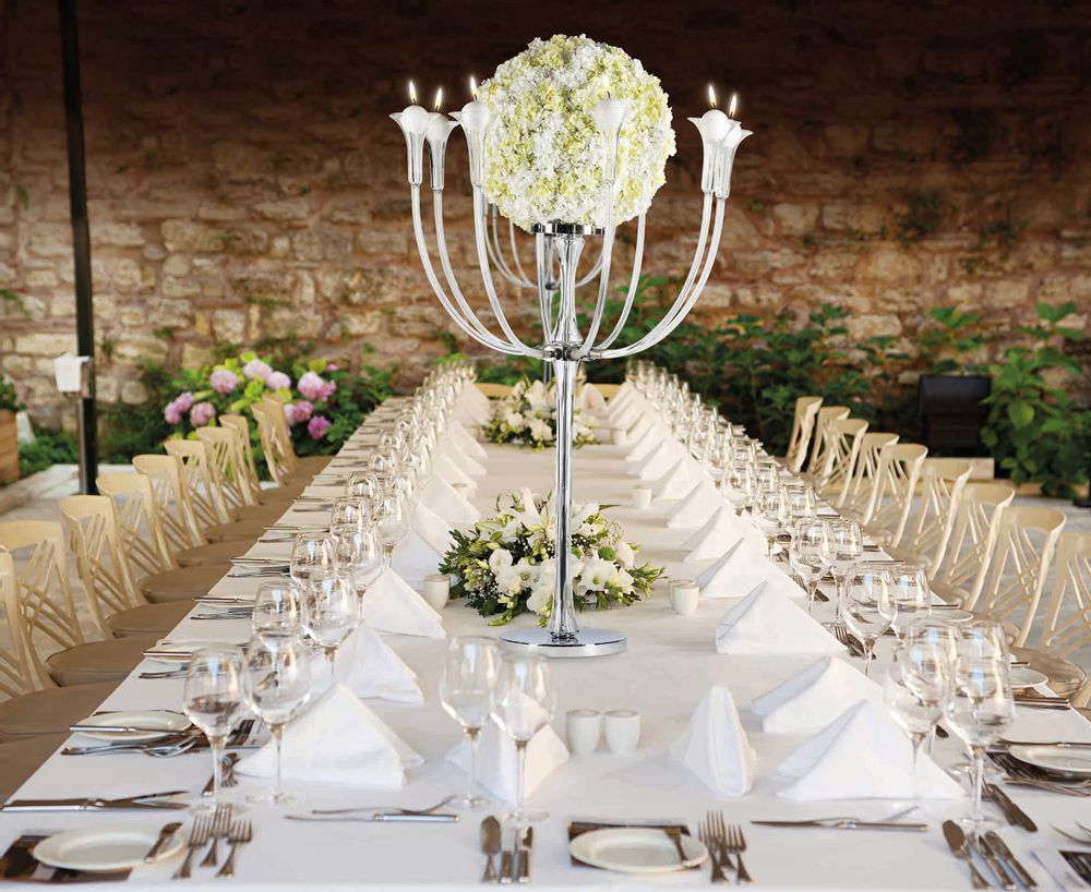 Décorations florales - Set Arrangements en formes - Compositions de fleurs - VG - VGNEWTREND