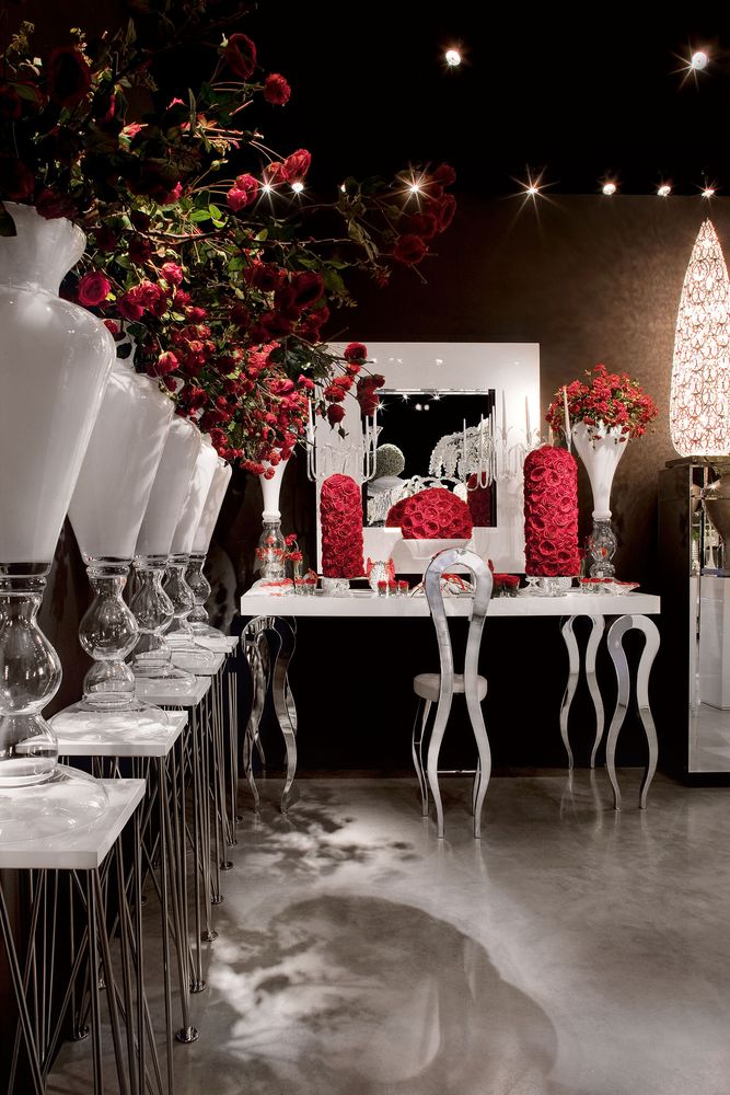 Décorations florales - Set Arrangements en formes - Compositions de fleurs - VG - VGNEWTREND
