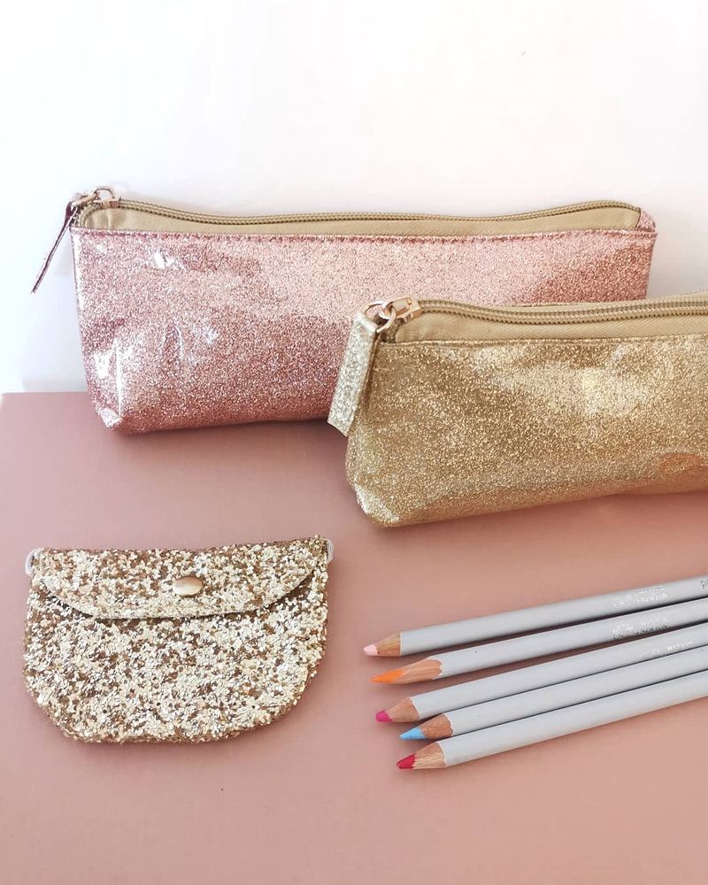 Clutches - Glitter Pencilcase - LUCIOLE ET PETIT POIS