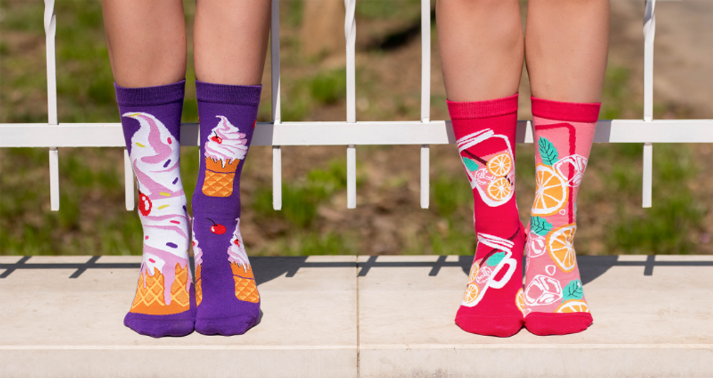 Socks - Fancy socks mismatched - PIRIN HILL