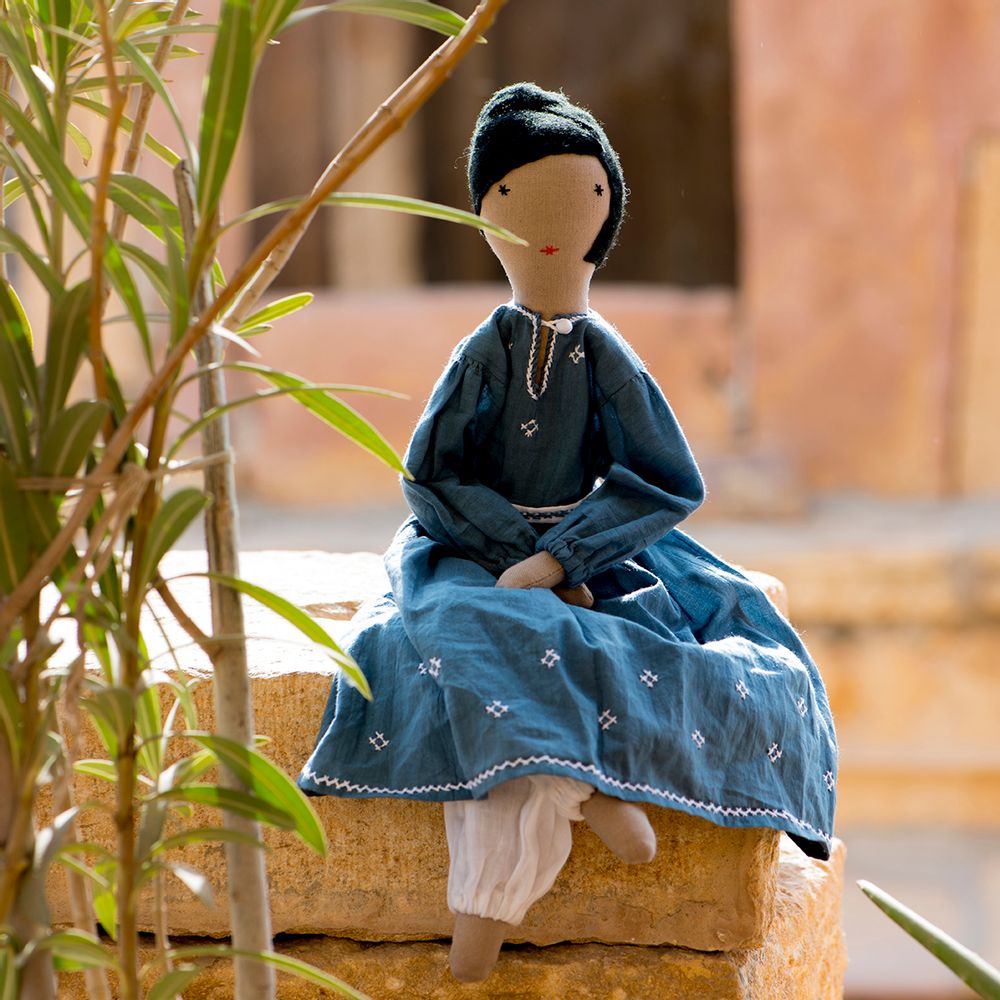 Decorative objects - Nargis cotton doll - SILAIWALI
