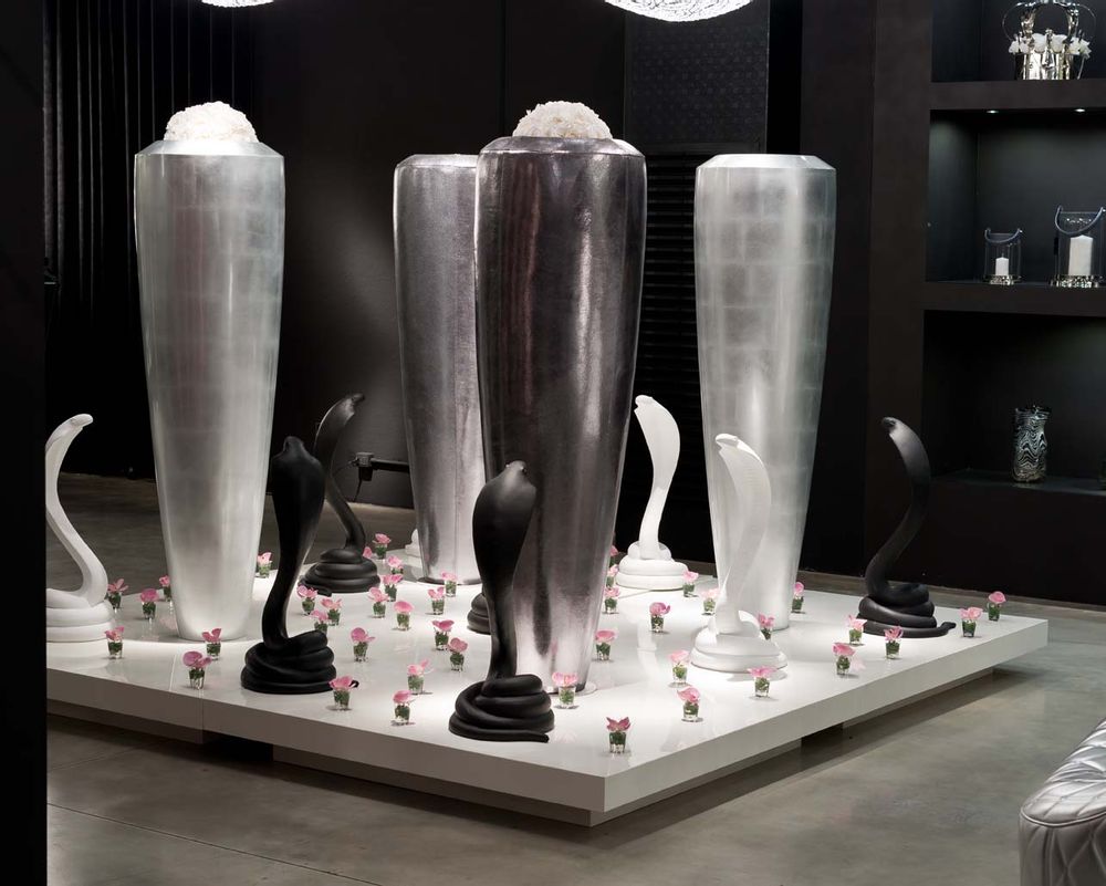 Vases - Vases recouverts de cuir - VG - VGNEWTREND