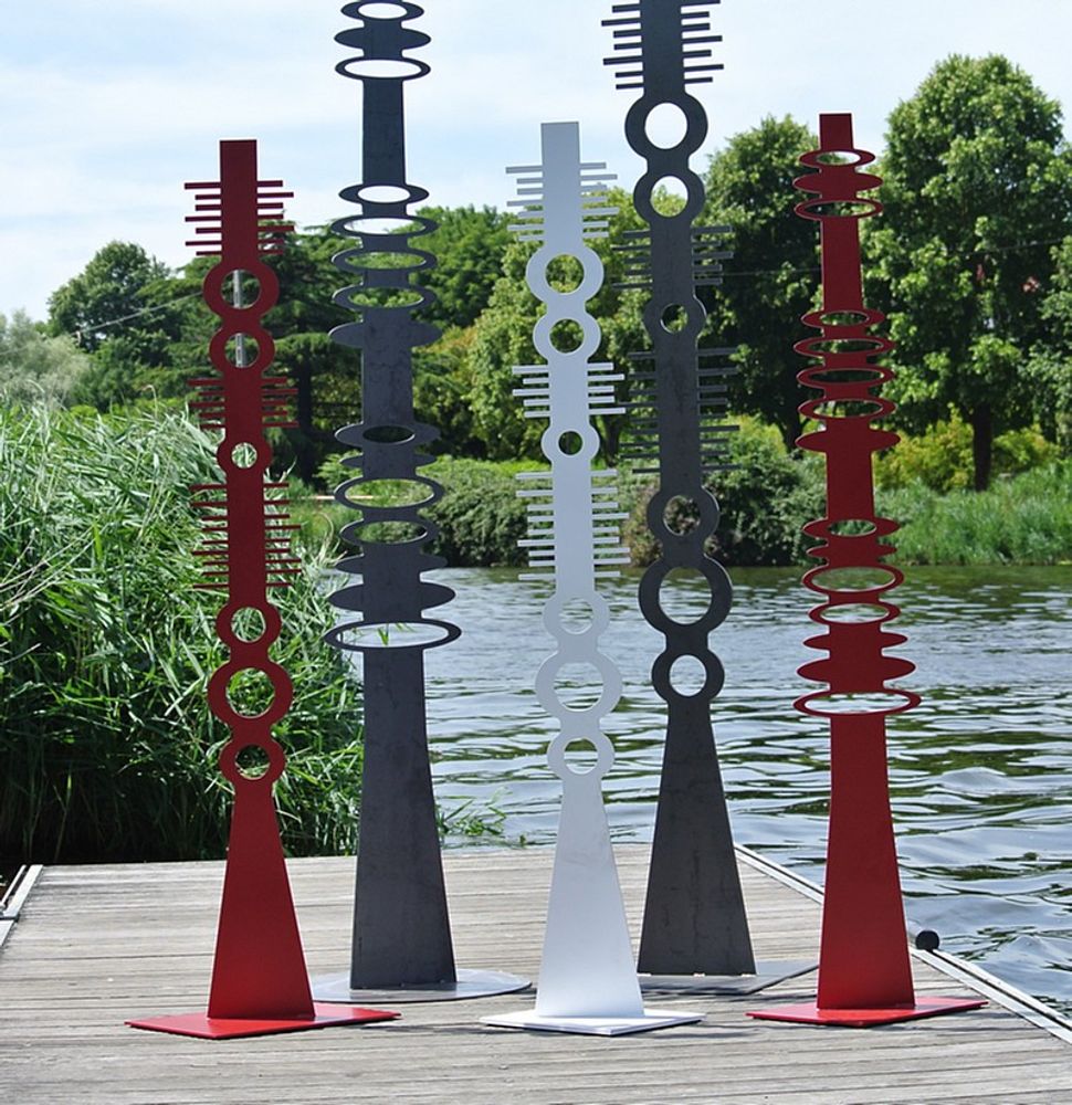 Objets de décoration - Les totems en métal - TERRE ET METAL