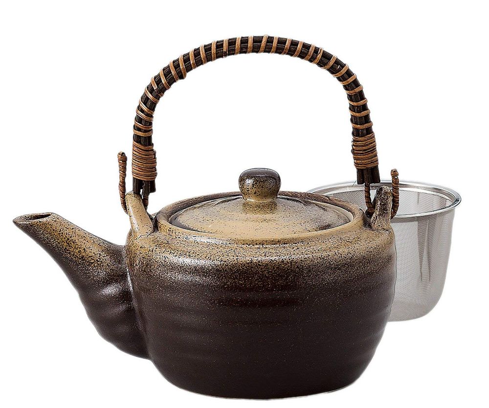 Tea and coffee accessories - Japanese dobin teapot - SHIROTSUKI / AKAZUKI JAPON