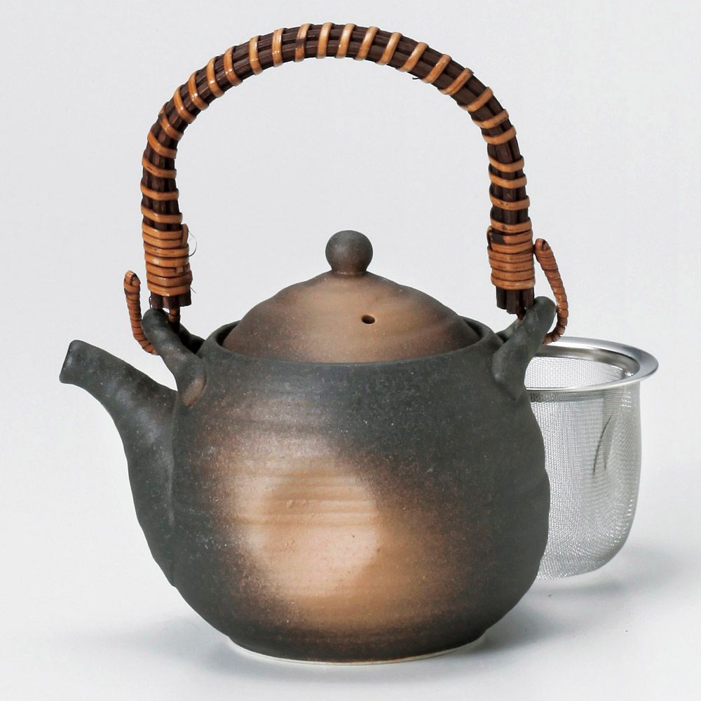 Tea and coffee accessories - Japanese dobin teapot - SHIROTSUKI / AKAZUKI JAPON