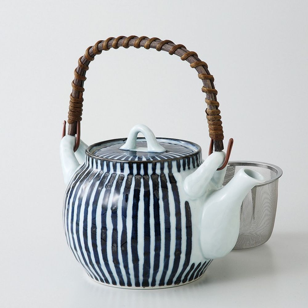 Tea and coffee accessories - Japanese dobin teapot - SHIROTSUKI / AKAZUKI JAPON