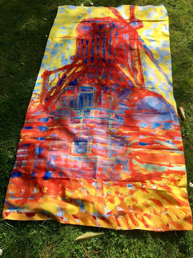 Cadeaux - Drap de bain imprimé en microfibre velours - OLDREGIME