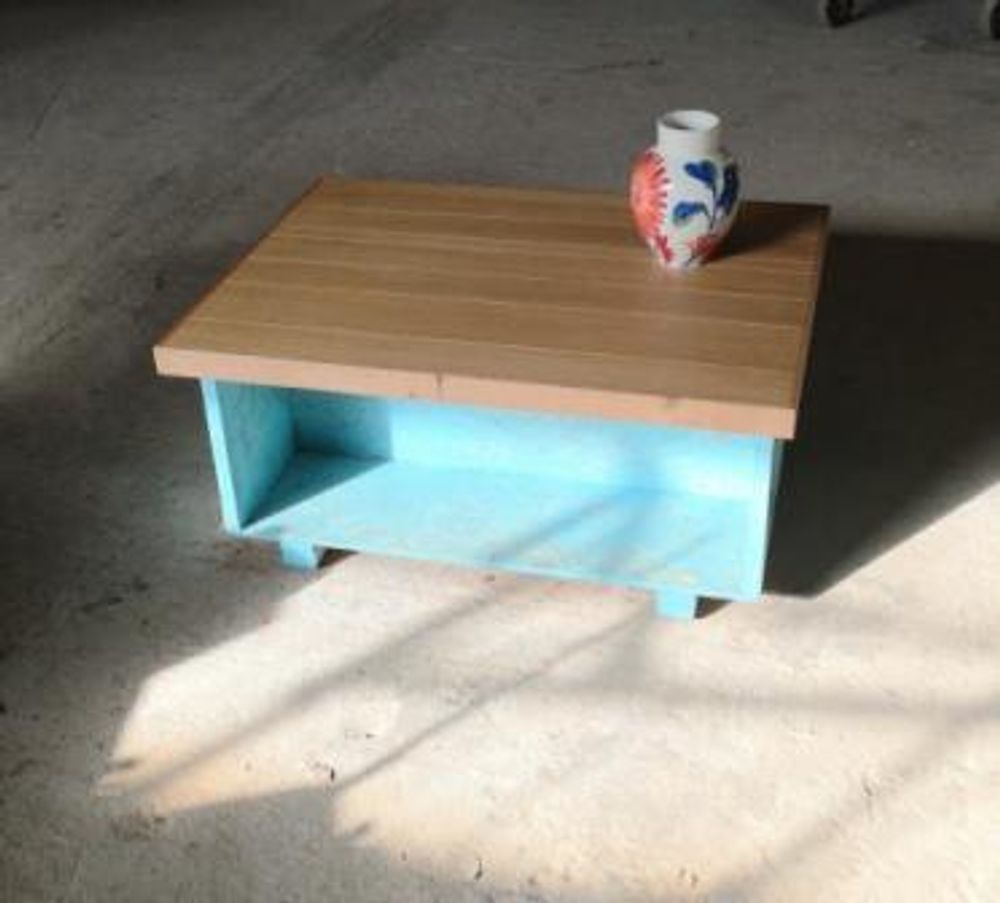 Tables basses - Table basse chêne Fisherman B - LIVING MEDITERANEO