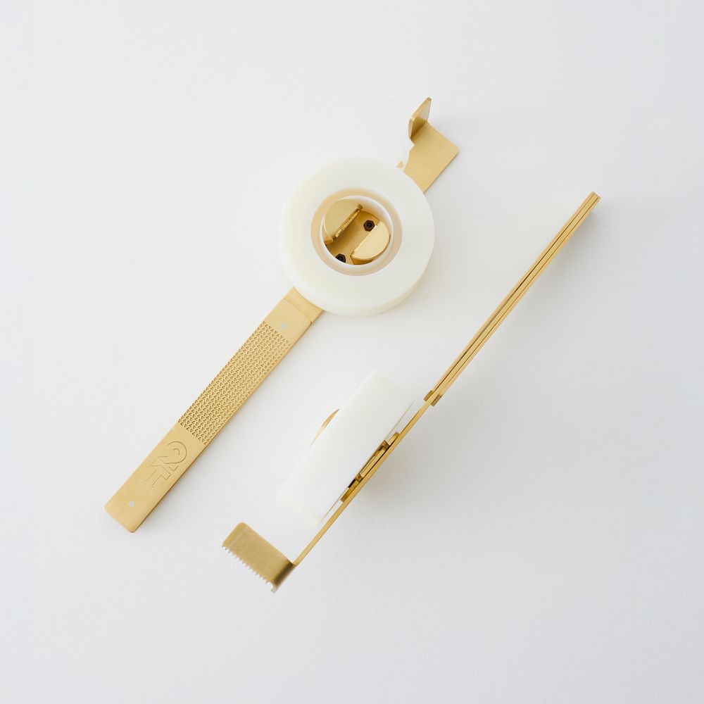 Stationery - 2THICKNESS - BRASS TAPE DISPENSER HANDLE - MUY