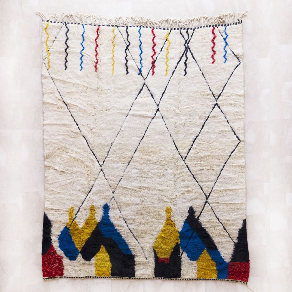 Autres tapis - Tapis Sahara Marocain de Beni Ourain - NOMAD 33