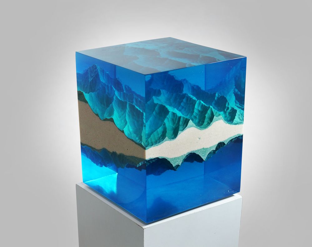 Sculptures, statuettes and miniatures - Mountains Mirror | Sculpture - LO CONTEMPORARY