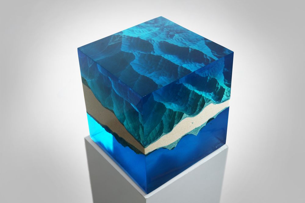 Sculptures, statuettes and miniatures - Mountains Mirror | Sculpture - LO CONTEMPORARY