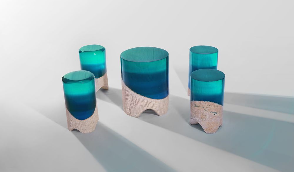 Sculptures, statuettes et miniatures - Immerso | Table & Tabouret - LO CONTEMPORARY