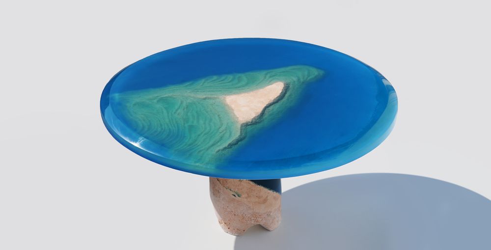 Sculptures, statuettes et miniatures - Table Azzuro - LO CONTEMPORARY