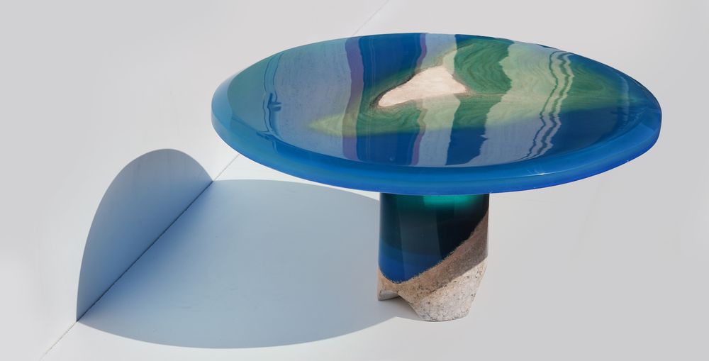 Sculptures, statuettes et miniatures - Table Azzuro - LO CONTEMPORARY