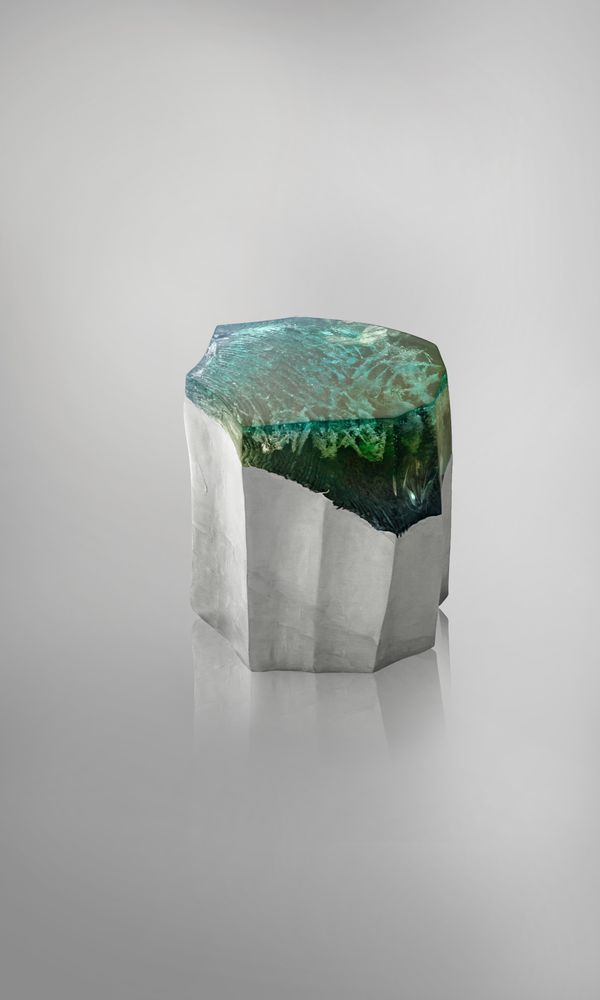 Sculptures, statuettes and miniatures - Cliff |Side Table - LO CONTEMPORARY