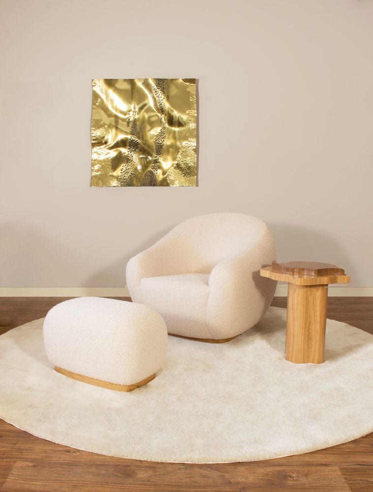 Armchairs - NIEMEYER II Armchair, Sofa and stool - INSIDHERLAND