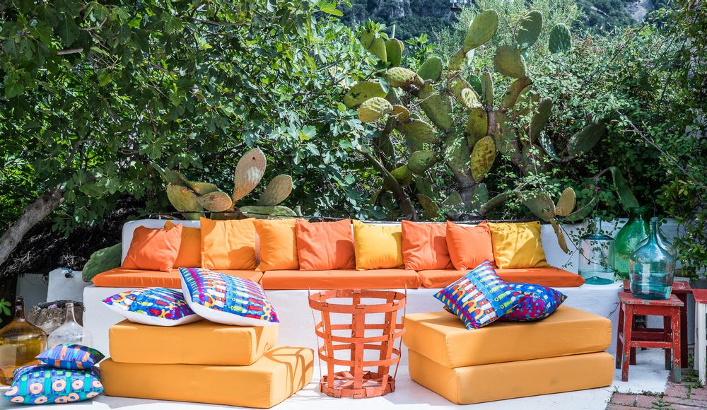 Homewear - Printed cushions collection - LE BOTTEGHE SU GOLOGONE
