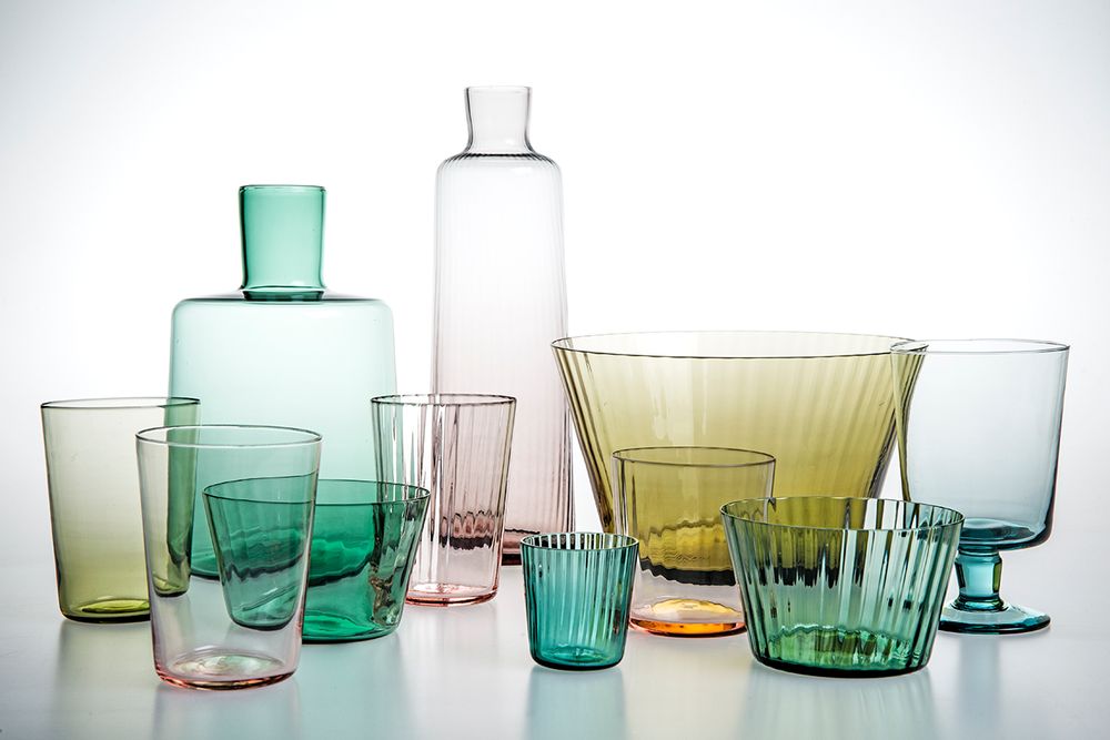 Art glass - Tableware in glass MUN by VG - VG - VGNEWTREND