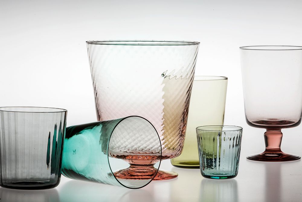 Art glass - Tableware in glass MUN by VG - VG - VGNEWTREND