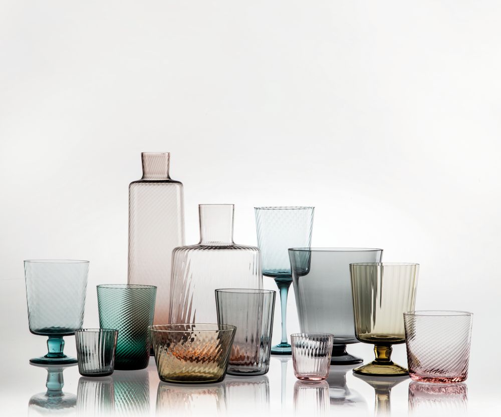 Art glass - Tableware in glass MUN by VG - VG - VGNEWTREND