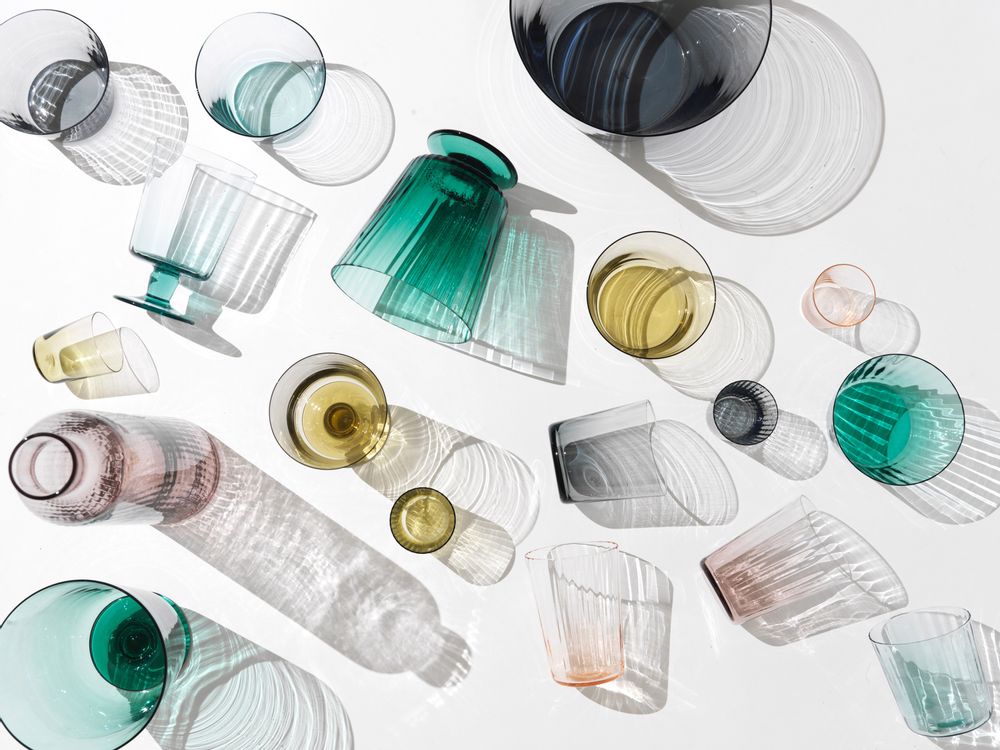 Art glass - Tableware in glass MUN by VG - VG - VGNEWTREND