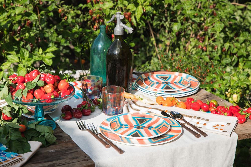 Art glass - Murano glass plates collection - LE BOTTEGHE SU GOLOGONE