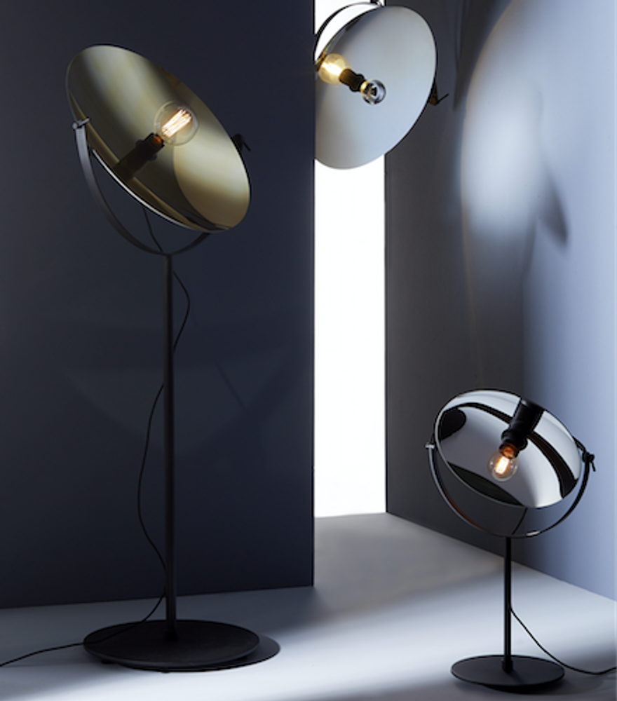 Objets de décoration - Lampadaire en verre CYCLOPE avec coupole amovible - RADAR INTERIOR