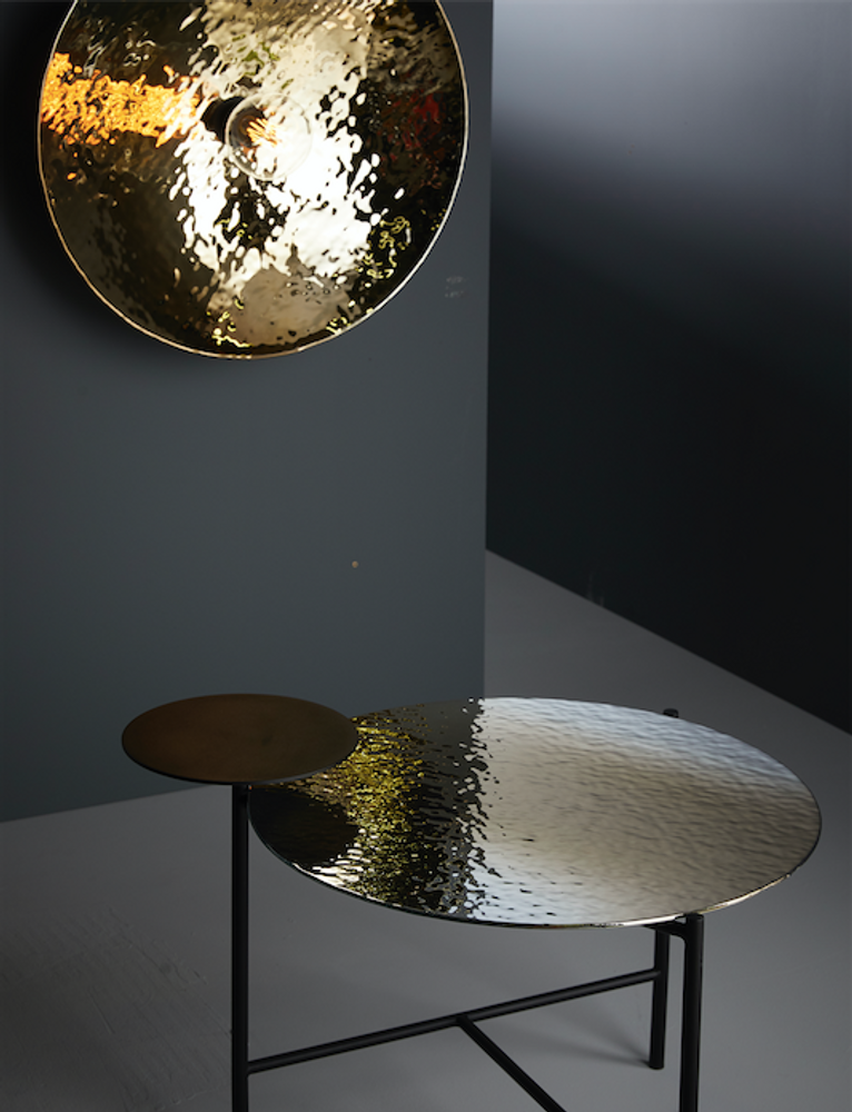 Unique pieces - Wall and ceiling lamp NEBBIA in handmade glass. - RADAR INTERIOR